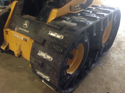 chain type skid steer tracks|track skid steer snow traction.